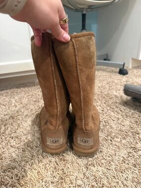 UGG Tall Suede Boots - Chestnut